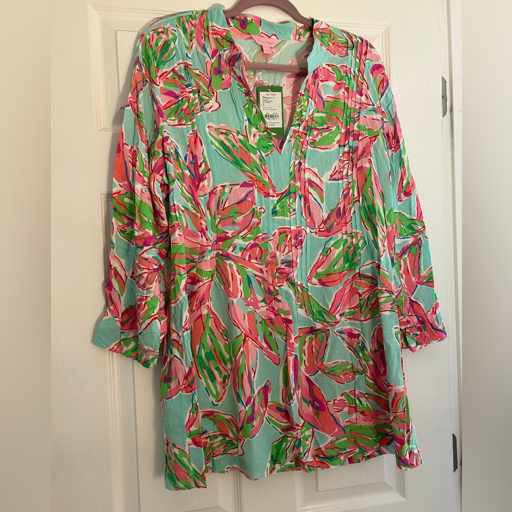 Lilly Pulitzer Sarasota Tunic- XL- NWT- In the Vias